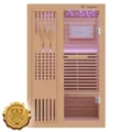 Produktbild: Dewello Finnische Traditionelle Sauna Saunakabine Ecksauna Komplettsauna
