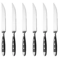 Produktbild: GRÄWE 6 Steakmesser Pizzamesser Brotzeitmesser geschmiedet Serie NÜRNBERG