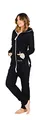 Produktbild: Moniz Damen Jumpsuit, Onesie, Overall (schwarz, S)