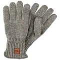 Produktbild: camel active Strickhandschuhe mit warmen Futter grau L