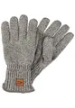 Produktbild: camel active Herren Melierte Strickhandschuhe mit warmen Futter Hellgrau, menswear-L