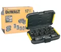 Produktbild: Dewalt Steckschluessel-Set 17-teilig für Schlagschrauber 1/2