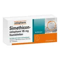 Produktbild: Simethicon ratiopharm 85 mg Kautabletten · 50 St · PZN 01364796