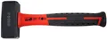 Produktbild: Connex Fäustel 1000 g Glasfaserstiel 2K-Gr. - rot / schwarz - Zwei-Komponentengriff - mit Glasfaserstiel / Hammer / Stahlfäustel / COX623000