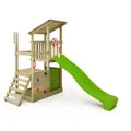 Produktbild: FATMOOSE Spielturm Klettergerüst FruityForest mit Schaukel, Sandkasten & Rutsche