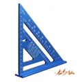 Produktbild: WORKPRO Zimmermannswinkel Multifunktional Winkelmesser 180mm Dreieckslineal