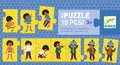 Produktbild: DJECO Puzzle Dressing 10 Stück