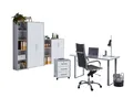 Produktbild: BMG Möbel Büromöbel-Set Office Edition Mini Set 4, Büromöbel komplett Set Arbeitszimmer Homeoffice inkl. Rollcontainer