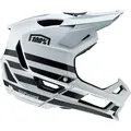 Produktbild: 100% Trajecta w/Fidlock Full Face Helm Gr.XL / 61-64 cm Maton - Silber