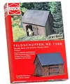 Produktbild: Busch 1500 - Feldschuppen, Fahrzeug, Medium, Weiss/Opulenter Garten