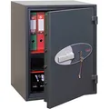 Produktbild: phoenix Tresor Neptune Sicherheitsstufe 1 nach EN 1143-1 mit Feuerschutz graphitgrau 65,0 x 55,0 x 84,0 cm