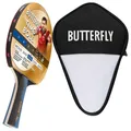 Produktbild: Butterfly Tischtennisschläger 1x Timo Boll Gold 85021 + Cell Case 1, Tischtennis Schläger Set Tischtennisset Table Tennis Bat Racket