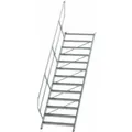 Produktbild: MUNK Aluminium-Treppe Stufen 45° 13 Stufen