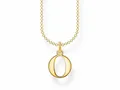 Produktbild: Thomas Sabo KE2024-413-39-L45V Buchstaben Initialen Kette - O - Silber verg. Gelbgold 38-45 cm