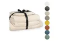 Produktbild: SCHÖNER WOHNEN-Kollektion Handtuch Set SENSE Handtuch Set, Baumwolle (Spar-Set, 1-St), 5er Set (1x 140x70 cm / 2x 100x50 cm / 2x 50x30 cm) in Beige