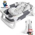 Produktbild: Faltbarer Babybadewannen mit Sicherheitsmatte und Temperaturmessung
