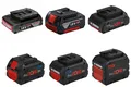 Produktbild: Bosch Professional 18 V Akku 2 Ah, 4 Ah, 5,5 Ah, 8 Ah oder 16 Ah GBA / ProCore