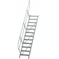 Produktbild: MUNK Aluminium-Treppe Stufen 45° 12 Stufen