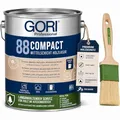 Produktbild: GORI 88 Premium Holzlasur außen, Nussbaum, 2,5 L + Profi Pinsel