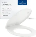Produktbild: Villeroy & Boch Universal WC-Sitz - Toilettendeckel Weiß mit Absenkautomatik