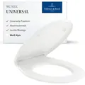 Produktbild: Villeroy & Boch WC-Sitz Universal WC-Sitz, mit Absenkautomatik, abnehmbarer, bruchsicherer Toilettensitz aus weiß