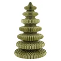 Produktbild: Mica Decorations Papier Weihnachtsbaum - Paper Christmas Tree - H212 x Ø148 cm - Künstlicher Tannenbaum - FSC 100% - Grün