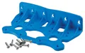 Produktbild: W2 - Wandhalter (blau) für DOPPEL-Filtergehäuse purway