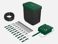 Produktbild: PARKSIDE Solar-Bewässerungs-Set Garten Wassersystem 14 Bewässerungsprofile