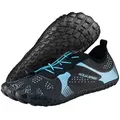 Produktbild: Aqua Speed Nautilus Wasserschuhe Gr. 43 – Hellblau mit Handtuchbeilage Wasserschuh (Wasserschuhe für jedes Abenteuer – schnelltrocknend & leicht) Komfort & Grip in einem – optimal für Strand & Wasser blau 43 EU