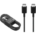 Produktbild: Daten-/Ladekabel - USB-C auf USB-C (2m / 25W) Samsung EP-DW767JBE - ORIGINAL black - Schwarz