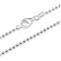 Produktbild: Unique Silberkette Unique Kugelkette 925 Silber 2,2mm Silberkette für Damen und Herren silberfarben 45.00 cm