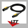 Produktbild: NEUTRIK Stromkabel powerCON TRUE1 Stecker/Buchse 3x 2,5 mm² 0,5 m