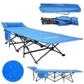 Produktbild: 24MOVE® Feldbett Campingbett Klappbett Campingliege Gästebett Liege klappbar