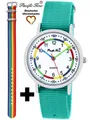 Produktbild: Pacific Time Quarzuhr Set Kinder Armbanduhr First Lernuhr Wechselarmband, Mix und Match Design - Gratis Versand