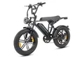 Produktbild: Vankel E-Bike Cityrad Schneemobil E6 48V Damen u. Herren 720WH 250W 80Nm Drehmoment 100 km, 7 Gang Shimano, Kettenschaltung, Heckmotor, 720 Wh, (mit Akku-Schlüssel, Beleuchtungsset, mit Akku-Ladegerät, mit Werkzeug), bis 100km, 7 Gang Shimano, Kettenschaltung, E-bikesPedelec