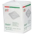Produktbild: Gazin® Mullkompresse 10 cm x 10 cm unsteril 8 lagig