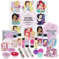 Produktbild: MAD Beauty – Disney Princess Adventskalender mit 24 Make up & Kosmetik Produkten, Wellness Adventskalender Prinzesssinen für Frauen mit Gesichtsmaske, Bodylotion, Haargummi – Weihnachtskalender Beauty