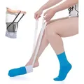 Produktbild: Fanwer Anziehhilfe Anziehhilfe für Socken und Hosen, Hosenbänder inklusive, hochwertiges weiß