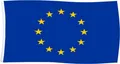 Produktbild: Europa Fahne Flagge 90 x 150 cm EU Hissfahne Europaflagge Europäische Union