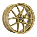 Produktbild: ALUFELGE OZ RACING ESTREMA GT HLT FUR SUBARU XV 8.5X18 5X100 RACE GOLD C27