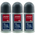 Produktbild: Hidrofugal Men Frisch & Stark Deo Roll On 3 x 50ml langanhaltend Deodorant