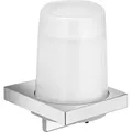 Produktbild: Keuco - Edition 11 - Seifenspender mit Halter 180 ml, Glas matt/Chrom 11152019000