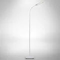 Produktbild: B.K.Licht - LED Stehlampe dimmbar, warmweiß bis kaltweiß einstellbar, Touch, Leselampe, Deko Wohnzimmer, Lampe, Deckenfluter, Bogenlampe, Standleuchte, Wohnzimmerlampe, 21x21x135 cm, Weiß