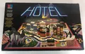 Produktbild: HOTEL schwarze Ausgabe Brettspiel MB Spiele 1986 vollständig mit Laternen