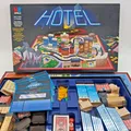 Produktbild: MB Spiele HOTEL schwarze Ausgabe vollständig mit Laternen von 1986 guter Zustand