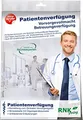 Produktbild: RNKVERLAG Patientenverfügung im DIN A4 Folienbeutel für 1 Person, mit Vorsorgevollmacht, Betreuungsverfügung, und inkl. Meldesatz für das Vorsorgeregister, 1 Stück