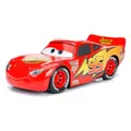 Produktbild: Jada Toys Lightning McQueen Auto (21 cm) - Spielzeugauto aus Disney Pixar Cars mit Motorhaube zum Öffnen, Fahrzeug aus Metall für Kinder ab 8 Jahre, Maßstab 1:24