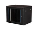 Produktbild: VALUE Wandgehäuse 19-Zoll Wandgehäuse 9HE, 600x450mm schwarz, Bausatz