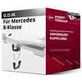 Produktbild: Anhängerkupplung abnehmbar für Mercedes B-Klasse 01.2019-jetzt neu top