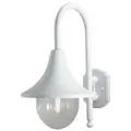 Produktbild: Wandleuchte Bari, weiss matt, klares Polycarbonatglas
